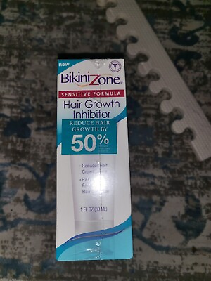 #ad 3 Bikini Zone Hair Growth Inhibitor Sensitive Formula 1oz Targeted Areas New $18.99