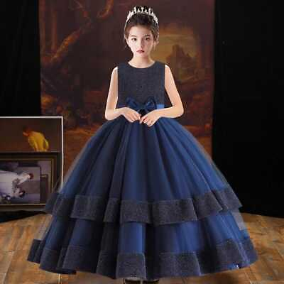 #ad Girls Princess Dress Girls#x27; Long Dress Flower Girl Dress Party Dress Girl... AU $102.59