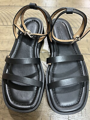 #ad Madewell The Double Strap Platform Sandal SZ 6.5 cute summer vacay night out one $45.99