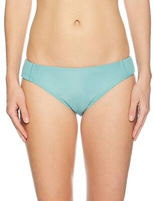 #ad Mae Women#x27;s Swimwear Smocked Bikini Bottom XL Antique Jade $1.99