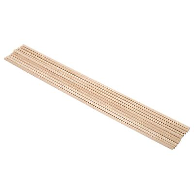 #ad Wooden Dowel Rods with 5 Sizes 10pcs 30cm Long DIY Birch Wooden Arts Craft St... $11.30