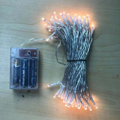 Battery Powered LED Fairy String Lights Lamp Christmas Party Wedding Xmas Decor $5.37