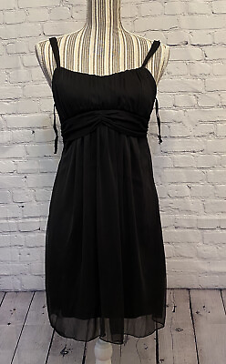 #ad Junior#x27;s Black Cocktail Dress Size Small Ruby Rox $15.99