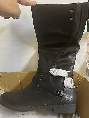 #ad Roebuck amp; Co. Women#x27;s Boots cara 21183 black wms sears new size 8 medium $49.99