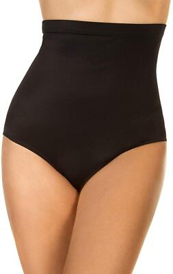Miraclesuit BLACK Super High Waist Tummy Control Bikini Swim Bottom US 8 $60.75