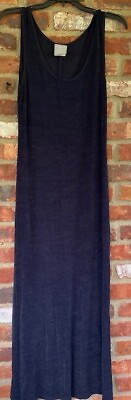 #ad Rabbit Designs Women’s Navy Blue Dress Sleeveless Size 8M Maxi $15.00