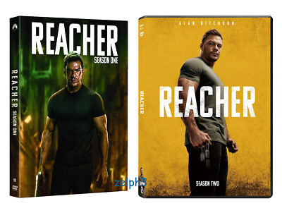 #ad #ad Reacher: The Complete Season OneTwo 1 2 DVD 2022 3 Disc Box Set Region 1 New $12.50