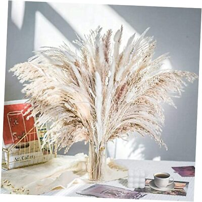 #ad Dried Pampas Grass Decor 60 Pcs DIY Boho Natural Dried Flower Decor Style 5 $21.58