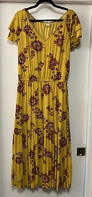 #ad Old Navy Spring Summer Maxi Long Boho Dress L Large $23.75