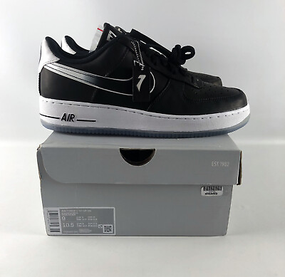 #ad Nike Air Force 1 #x27;07 Colin Kaepernick QS CQ0493 001 Black In Box Size 9 $116.99