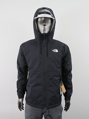 #ad NWT Mens The North Face Antora Dryvent Waterproof Hoodie Rain Jacket Black $129.95