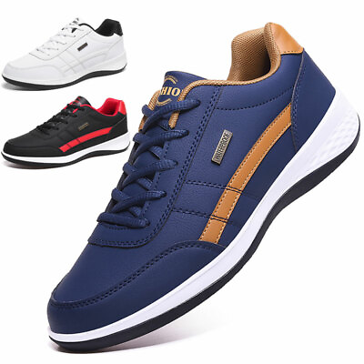 Men#x27;s Athletic Shoes Outdoor Running Fashion Casual Walking Tennis Gym Sneakers $29.99