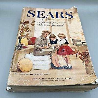#ad 1960 Sears Roebuck Co. Fall Winter 1593 pages Sales Catalog $24.99