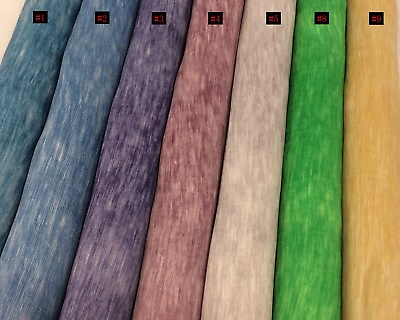 #ad Hardy#x27;sTextile30%Silk70%Linen Digital Printing Fabric DIY Skirt Dress Top GSM60 AU $39.99