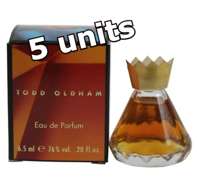 #ad Todd Oldham 5 x 0.20oz Eau De Parfum Mini Splash for Women New In Box $19.99