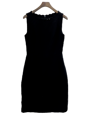 #ad Tahari Black Fitted Pencil Skirt Dress Size 2 $30.00