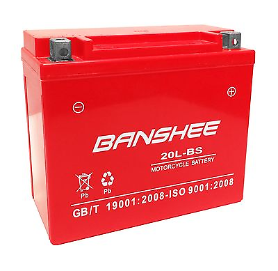 #ad #ad New Harley Davidson Motorcycle Replacement Banshee Battery 4 Year Warranty $72.09