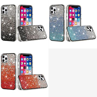 #ad For iPhone 15 Plus Party Diamond Bumper Bling Case $9.81