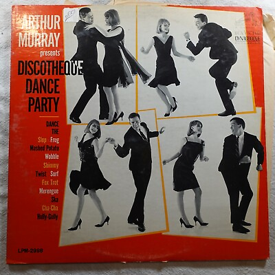 #ad Arthur Murray Discoteque Dance Party Record Album Vinyl LP $14.77