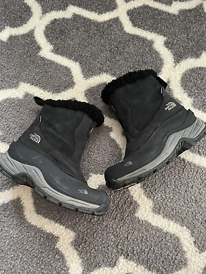 The North Face Women#x27;s 8.5 Black Greenland Primaloft Insulated Waterproof Boots $33.15