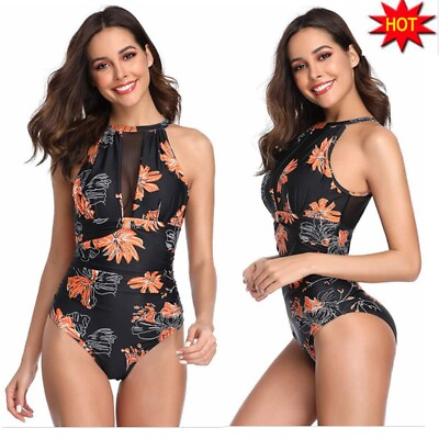 #ad Women Sexy One Piece Swimsuit Swimwear Monokini Bathing Suit Beach Bikini $19.99