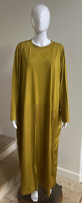 #ad NWOT COS Oversized T Shirt Maxi Dress Dress Size Small Yellow $49.99