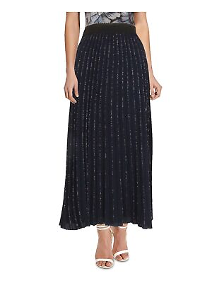 #ad ADRIANNA PAPELL Womens Tea Length Cocktail Pleated Skirt $11.99
