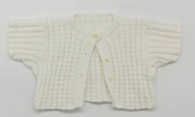 Great Dawanda Baby Handmade Knitted Jacket Size 50 56 $10.69