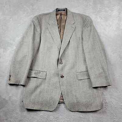 #ad #ad Ralph Ralph Lauren Blazer Sport Coat Jacket Mens 46T Gray Silk Wool Dillards $49.95