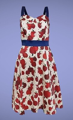 #ad New Disney Parks The Dress Shop Snow White Youth Apple Dress Girls XL $63.99