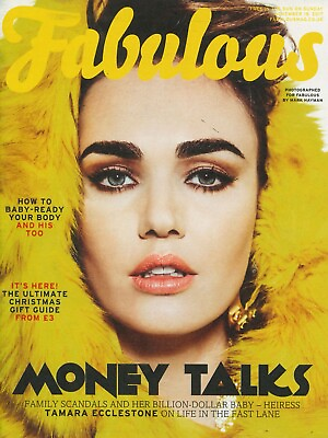 #ad #ad UK Fabulous Magazine: Tamara Ecclestone Sarah Jane Mee Matt Terry 19.11.17 $14.99