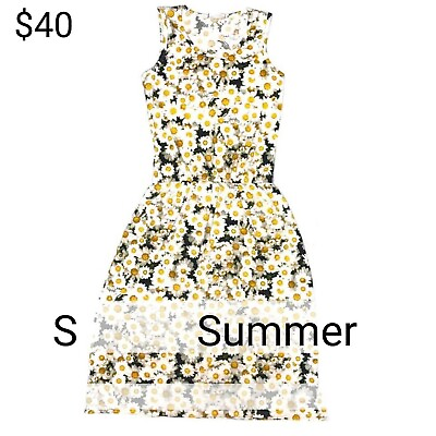 #ad NWT LulaRoe SMALL Summer Dress Daisy 2023 Collection $30.00