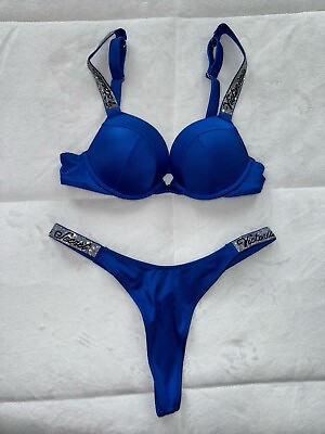 #ad Victoria’s Secret Bling Bikini Small 34A $23.99