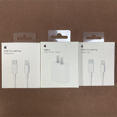 #ad OEM Genuine 20W Charger USB C Power Adapter For iPhone X 11 12 amp; 13 14 Pro Max $15.89