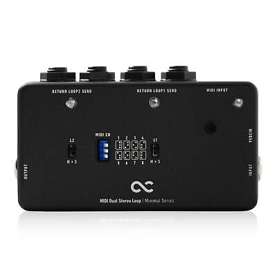 #ad One Control Minimal Series MIDI Dual Stereo Loop OC M MDSL Switcher Effects Loop $179.00