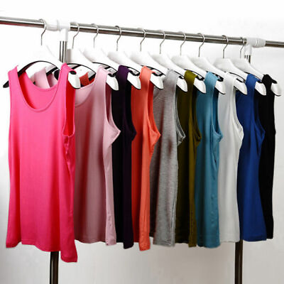 Women Camisole Sleeveless Loose Blouse Vest Tank Top T Shirt Plus Summer 2X 6XL $9.79