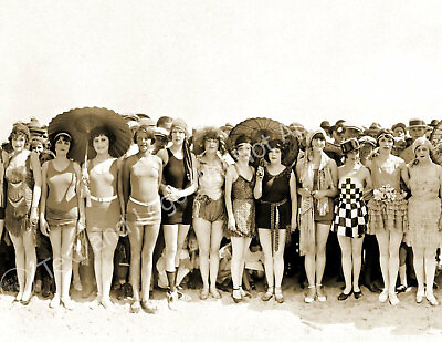 1925 Bathing Beauty Contest Long Beach CA #3 Old Photo 8.5quot; x 11quot; Reprint $12.73