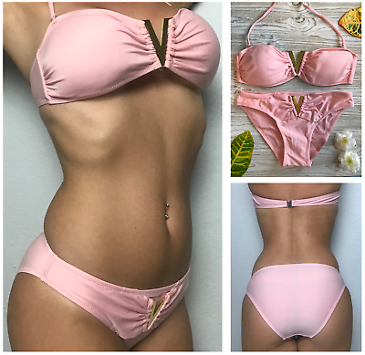 Bikini Swimwear Swimsuit Cute Sexy Pink Beachwear High Quality two piece USA $11.72