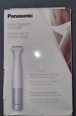 #ad OPEN BOX Panasonic Bikini Trimmer Waterproof Shaver and Trimmer Foil Shaver $24.00