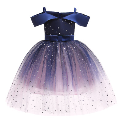 #ad Flower Girls Princess Tutu Dress Formal Bridesmaid Wedding Pageant Party Gown $19.84