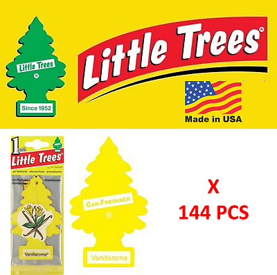 #ad Little Trees Freshener 10105 Vanillaroma MADE IN USA Pack of 144 $99.72