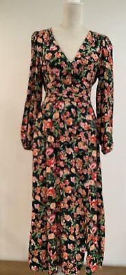 #ad LEiTH Long Dress Floral Maxi Dress Size Small.New. $34.00
