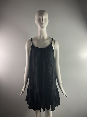 #ad NWT Bohome Womens Black Lace Dress Size S $12.99