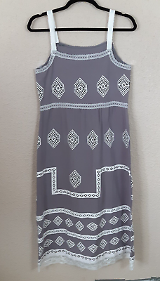 MissLook Womens Gray Maxi Dress Size Large New #1D0061 $19.00