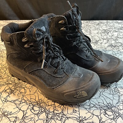#ad The North Face Waterpooof Boots men’s size 9.5 Black $49.99