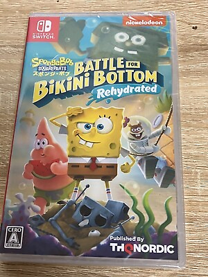 #ad Spongebob: Battle for Bikini Bottom Rehydrated Switch Multi Language F S Used $37.19