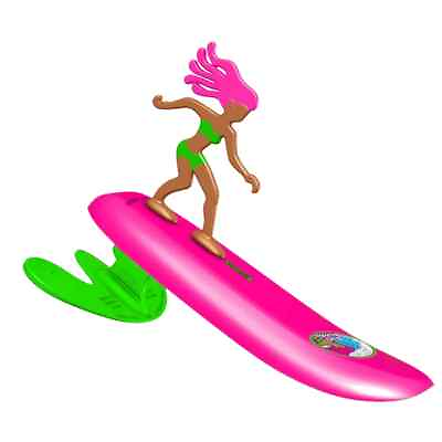 #ad Surfer Dudes Wave Surfer Outdoor Boomerang Beach Toy $14.95