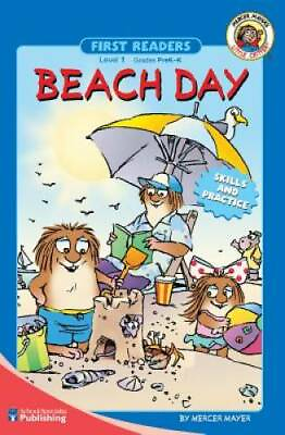 Beach Day Little Critter First Reader Paperback By Mayer Mercer GOOD $3.59