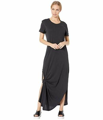 #ad NWT Tavik Jones Short Sleeve Maxi Dress Women#x27;s sz XS Black $14.39