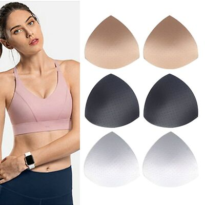 #ad Removable Push up Inserts Triangle Cups Bikini Pads Women Intimate Underwears $17.95